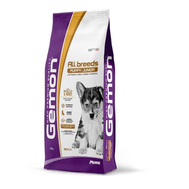 Clarins Gemon Pollo e Riso Cibo Secco per Cuccioli Taglia Media 15 Kg