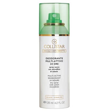 Clarins Collistar Deodorante Multi-Attivo 24 Ore Spray Secco Con Microfibre Di Cotone No Alcol 125ml