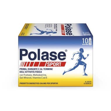 Clarins Polase Sport Magnesio E Potassio Integratore Alimentare Sali Minerali Vitamina E Vitamina C 10 Bustine
