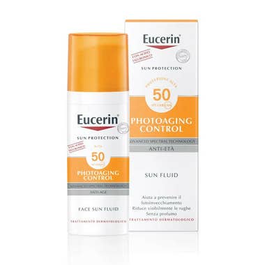 Clarins Eucerin Sun Fluido Anti-età FP50 50ml Esporta salva