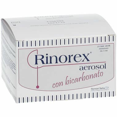 Clarins Rinorex Aerosol Bicarbonato 25x3ml Sollievo Nasale Rapido