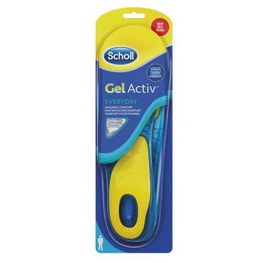 Clarins Scholl Gel Activ Everyday Uomo Solette Taglia 42-46.5 Sottocosto