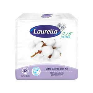 Clarins Laurella Assorbenti Cotone Ultra Giorno Con Ali 12 Pezzi Offerta Giorno del Papà