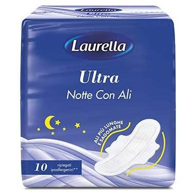 Clarins Laurella Assorbenti Ultra Sottili Notte Con Ali 10 Pezzi Sottocosto