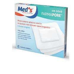 Clarins Meds Farmapore Medicazione Sterile 9x600cm 5 Pezzi Grande vendita