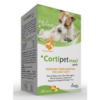 Clarins Cortipet Maxi Perle Mangime Complementare Cani/Gatti 60 Perle