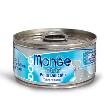 Clarins Monge Dog Pollo Delicato Cibo Umido Per Cani Adulti 95g In Vendita