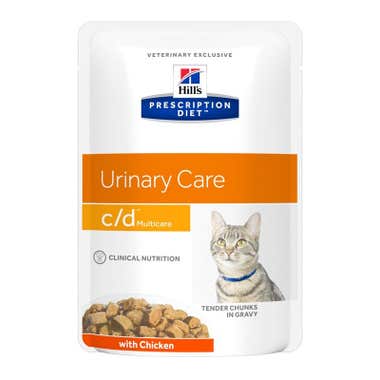 Clarins Hill's Prescription Diet C/D Urinary Gatto Pollo Bustina 85g Hotsell