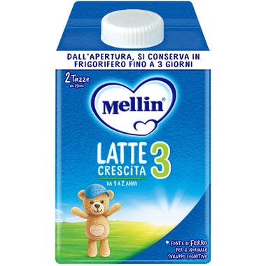 Clarins Mellin 3 Latte Crescita Liquido 1-2 Anni 500ml