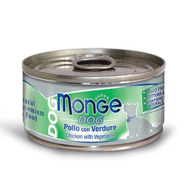 Clarins Monge Dog Pollo con Verdure Cibo Umido Per Cani Adulti 95g