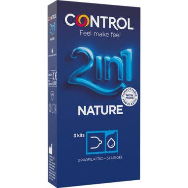 Clarins Control 2 In 1 Nature Profilattico + Gel 3 Pezzi Ultimi tre giorni