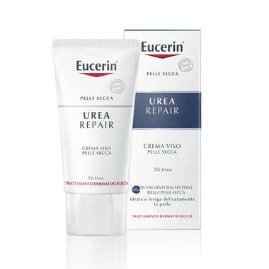 Clarins Eucerin UreaRepair Crema Viso Levigante 5% Urea 50ml Qualità Garantita