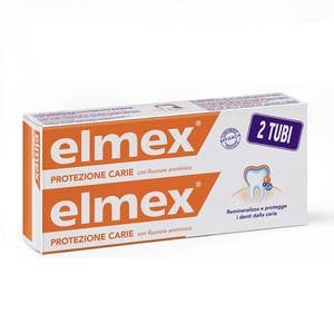 Clarins Elmex Dentifricio Protezione Carie 2x75ml Outlet
