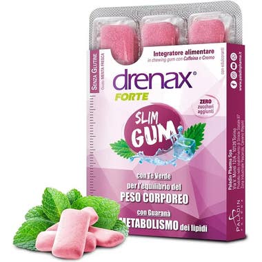 Clarins Drenax Forte Slim Gum 9 Chewing Gum Rilascio limitato