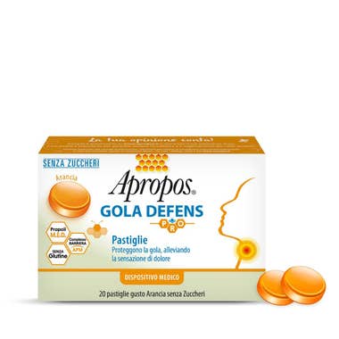 Clarins Apropos Gola Defens 20 Pastiglie Arancia Senza Zucchero ACQUISTA ORA